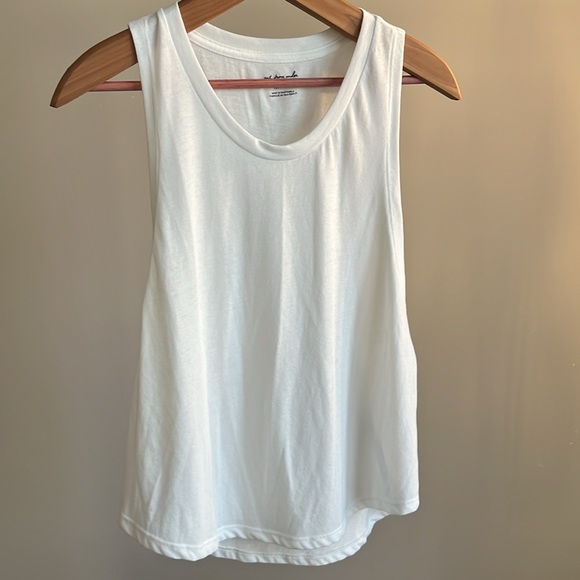 Urban Outfitters Tops - NWOT Urban Outfitters Out From Under Muscle Tee Tank White Size M